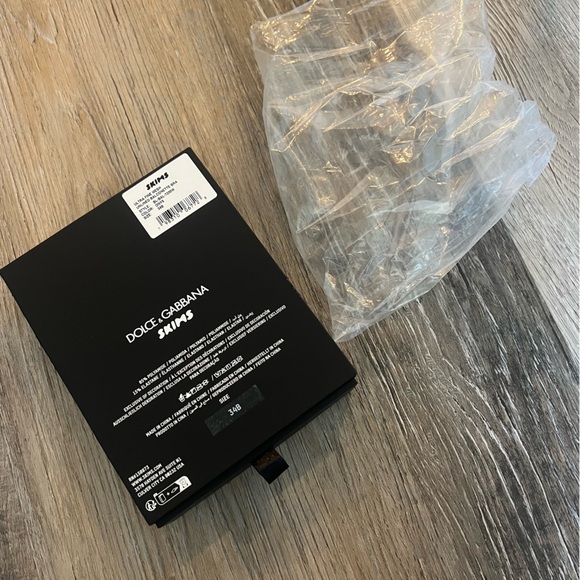 NWT Skims x Dolce & Gabbana Ultra Fine Mesh Unlined Balconette Bra - Picture 13 of 15